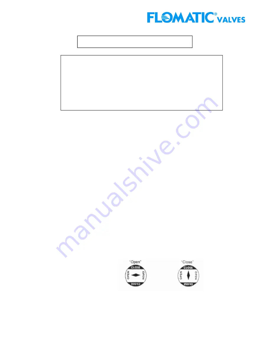 Flomatic FCEL Operating Manual Download Page 1