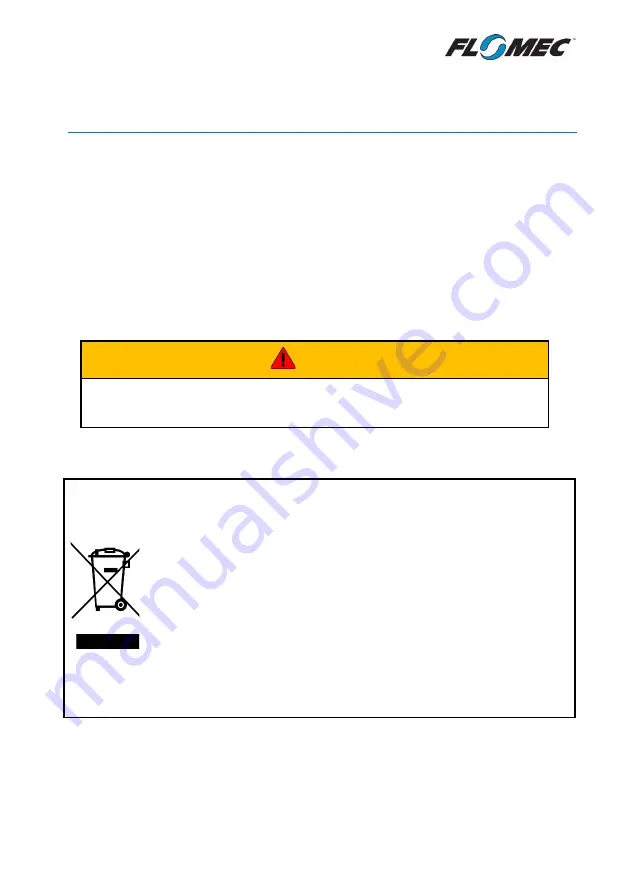 Flomec Oval Gear Operation Manual Download Page 2