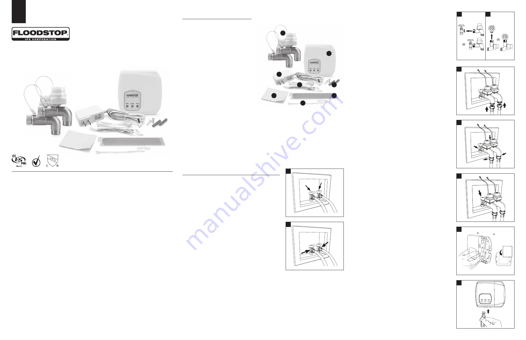 Floodstop FS34H90 Installation And Operating Manual Download Page 3