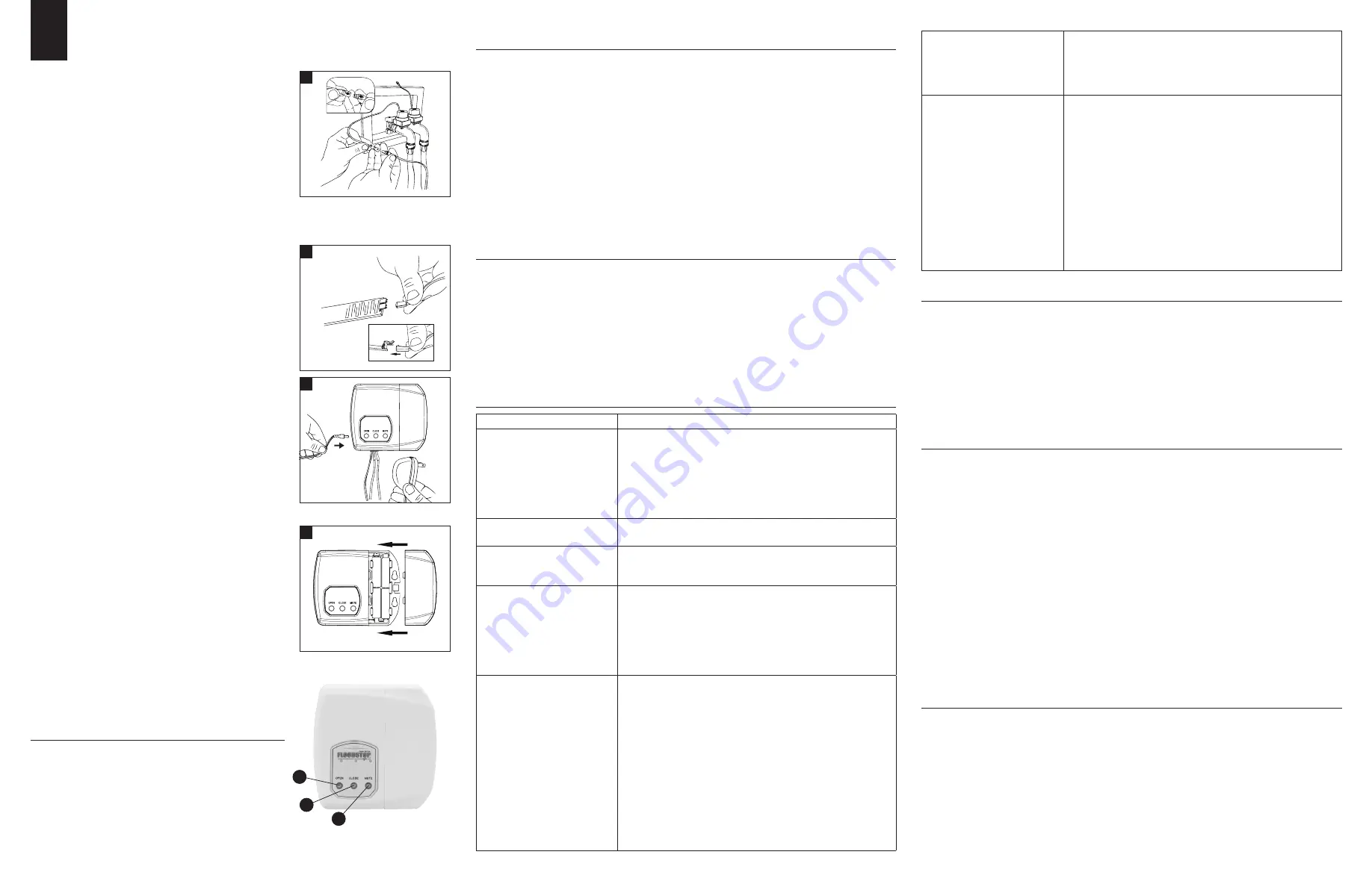 Floodstop FS34H90 Installation And Operating Manual Download Page 6