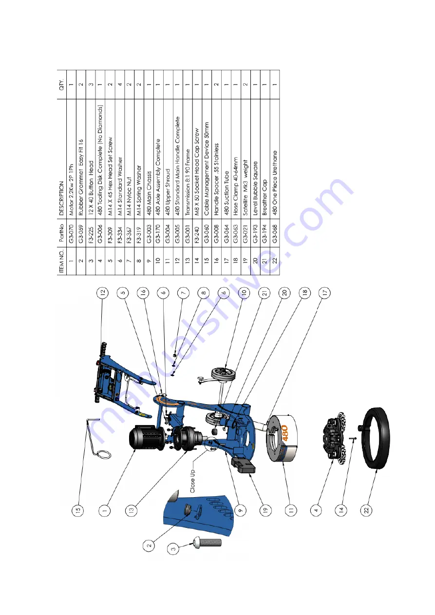 Floorex Products Satellite 480 Generation3 Safety & Operator Manual Download Page 17