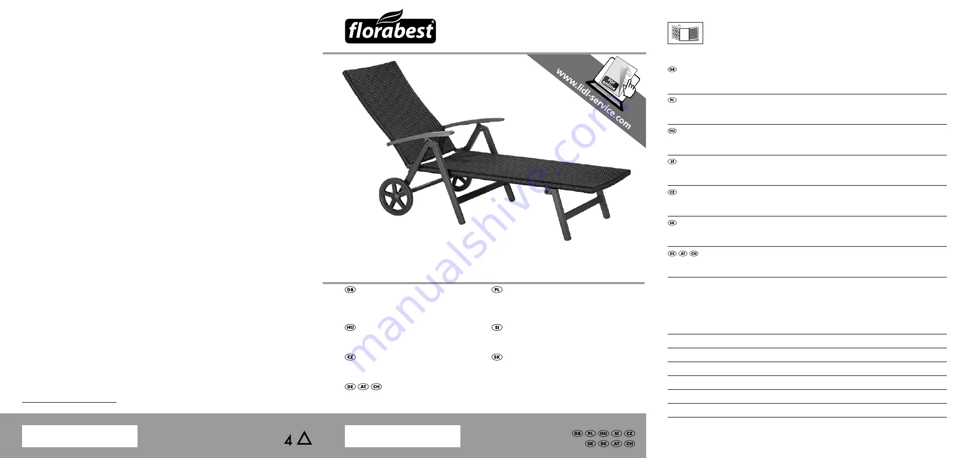 FLORABEST 103531 Instructions For Use Manual Download Page 1