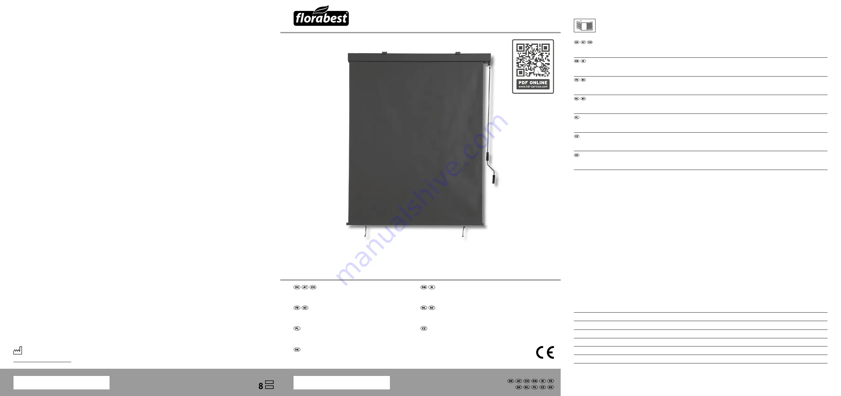 FLORABEST 332812 1907 Assembly Instructions Manual Download Page 1