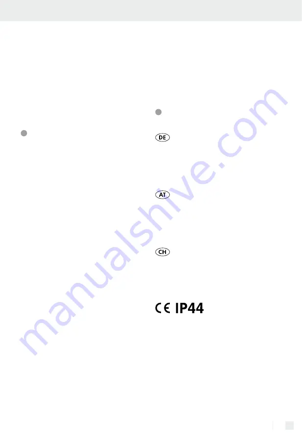 FLORABEST 360594 2007 Assembly, Operating And Safety Instructions Download Page 97