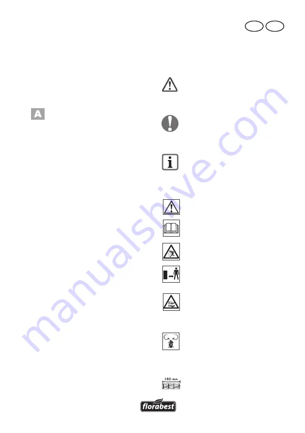 FLORABEST 79826 Translation Of Original Operation Manual Download Page 13