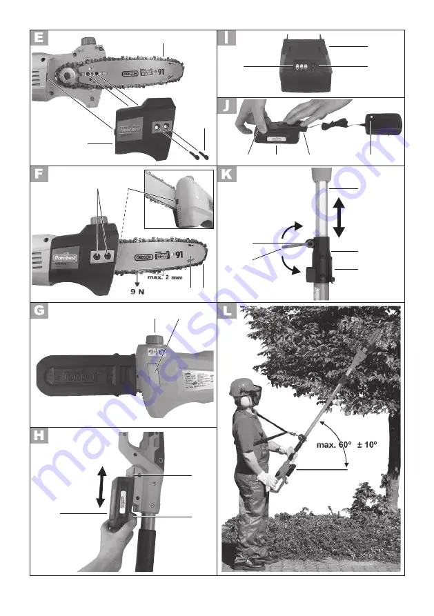 FLORABEST FAHE 18 A1 Translation Of Original Operation Manual Download Page 82