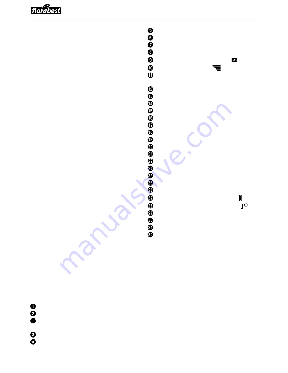 FLORABEST FAHE 20-Li B2 Instruction Manual Download Page 23