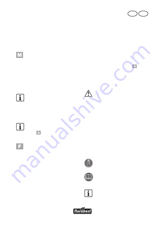 FLORABEST FBM 190 A1 Translation Of Original Operation Manual Download Page 33