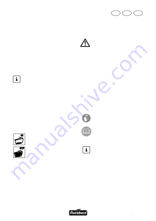 FLORABEST FBME 575 A1 Translation Of The Original Instructions Download Page 176