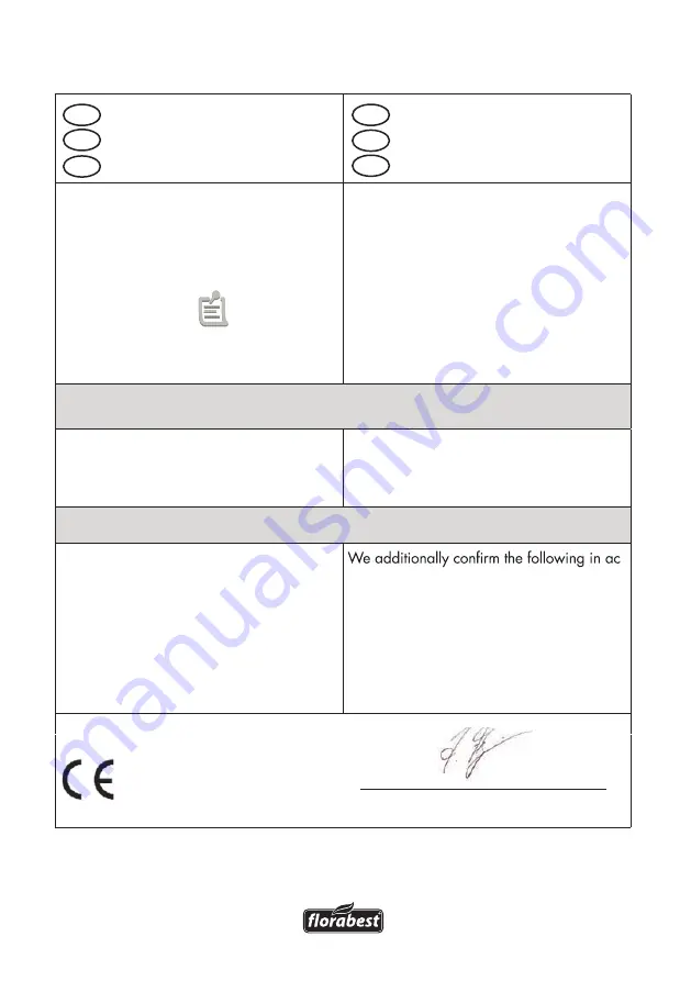 FLORABEST FBME 575 A1 Скачать руководство пользователя страница 185