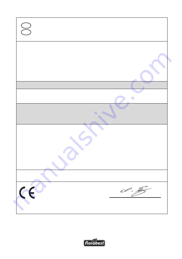 FLORABEST FKS 2200 G4 Translation Of The Original Instructions Download Page 87