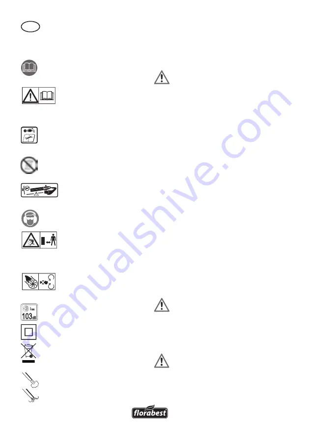 FLORABEST FLB 2500 A2 Translation Of Original Operation Manual Download Page 68