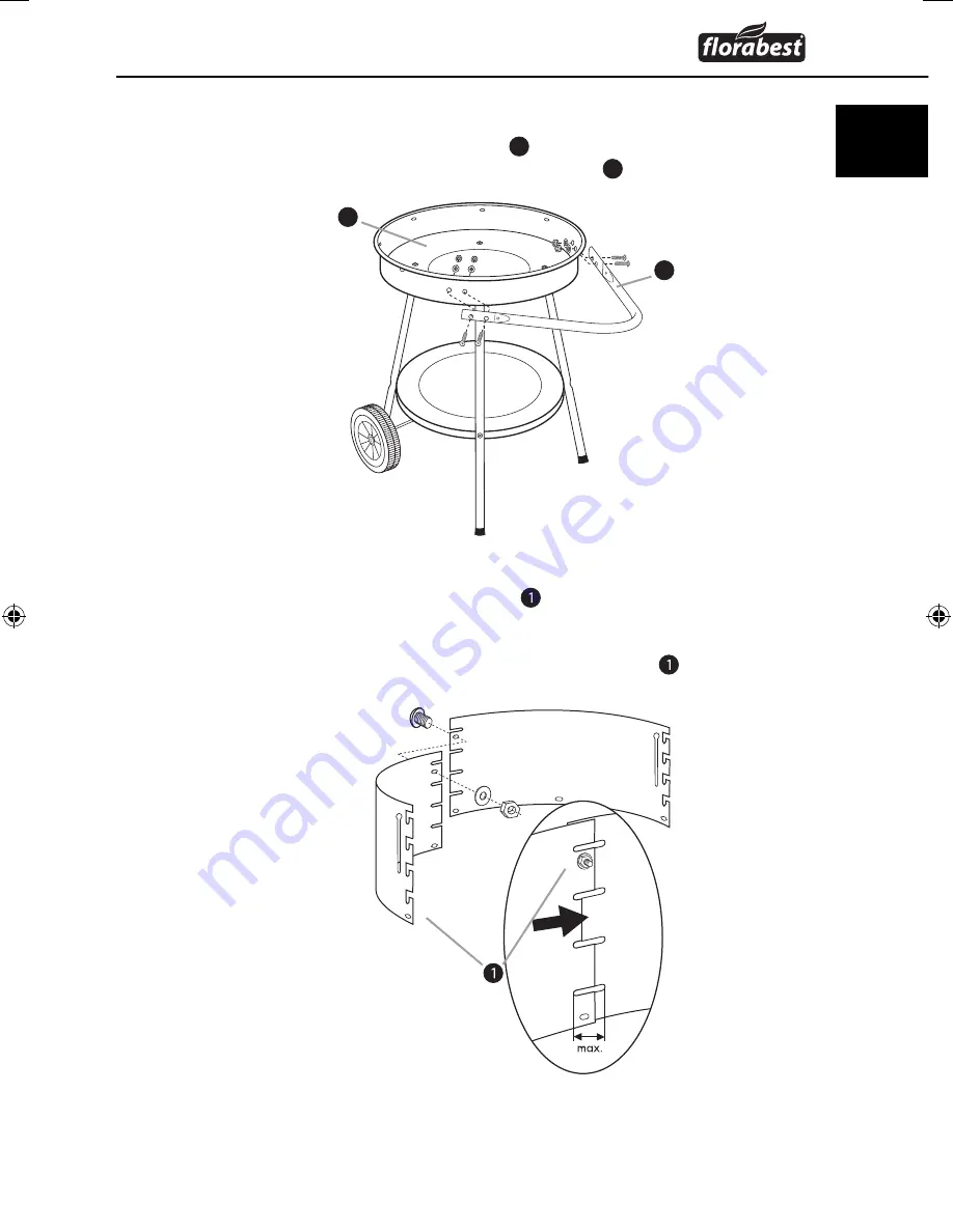 FLORABEST FRG 45 A1 Assembly And Operating Instructions Manual Download Page 9