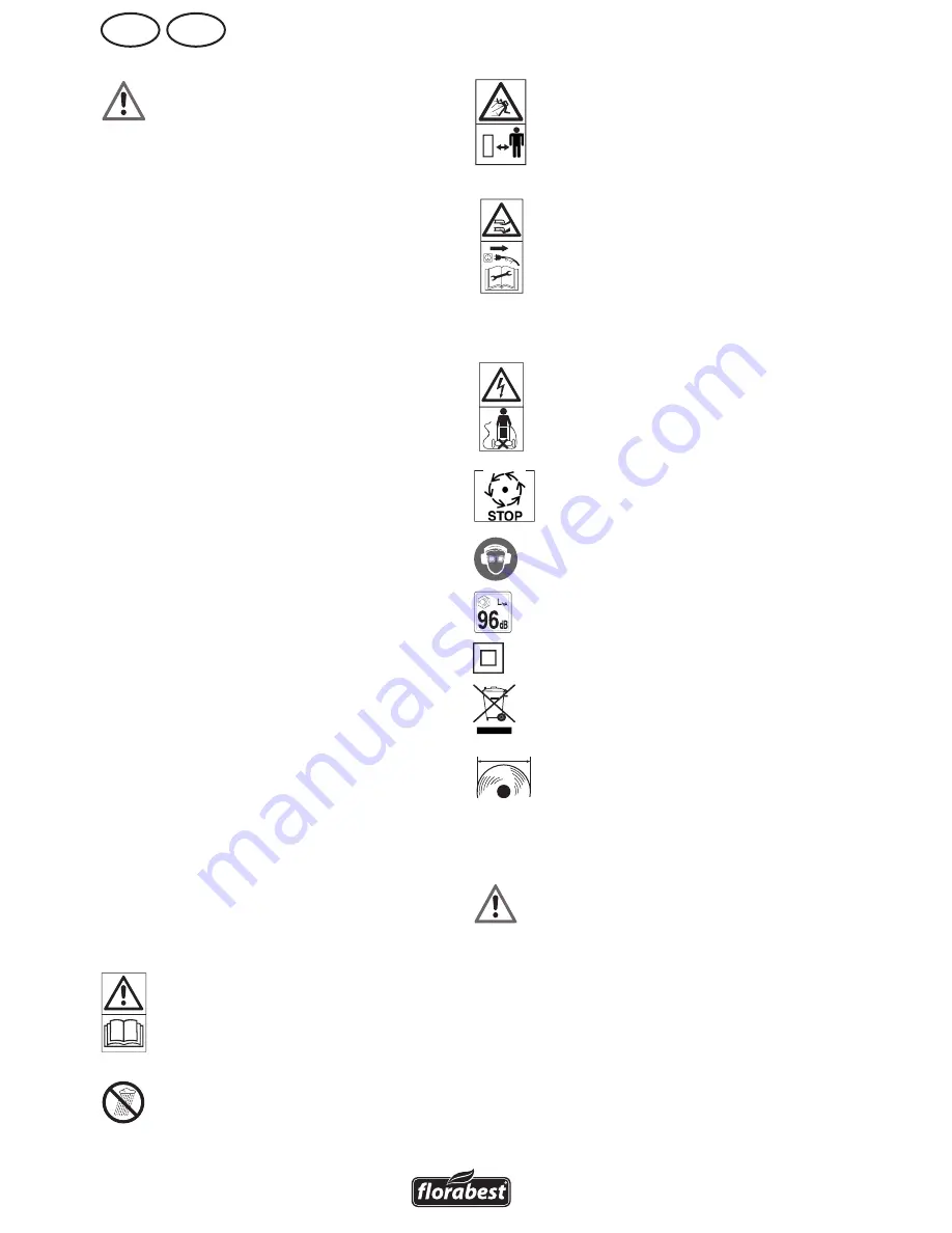 FLORABEST FRM 1200 D3 Original Operation Manual Download Page 6