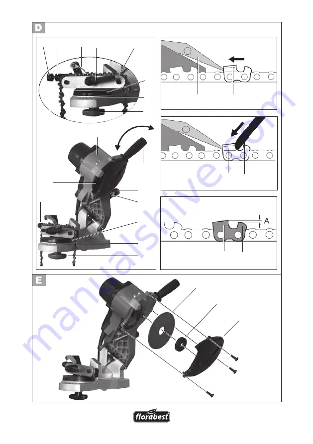 FLORABEST FSG 85 B1 Translation Of Original Operation Manual Download Page 4