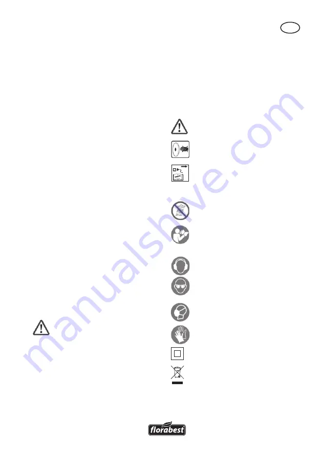 FLORABEST FSG 85 B1 Translation Of Original Operation Manual Download Page 5