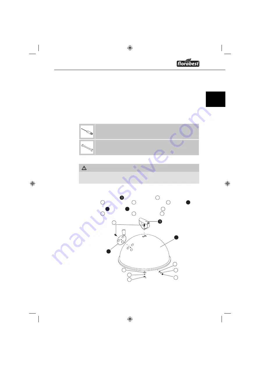 FLORABEST FTKG 29 A1 Operating Instructions Manual Download Page 20