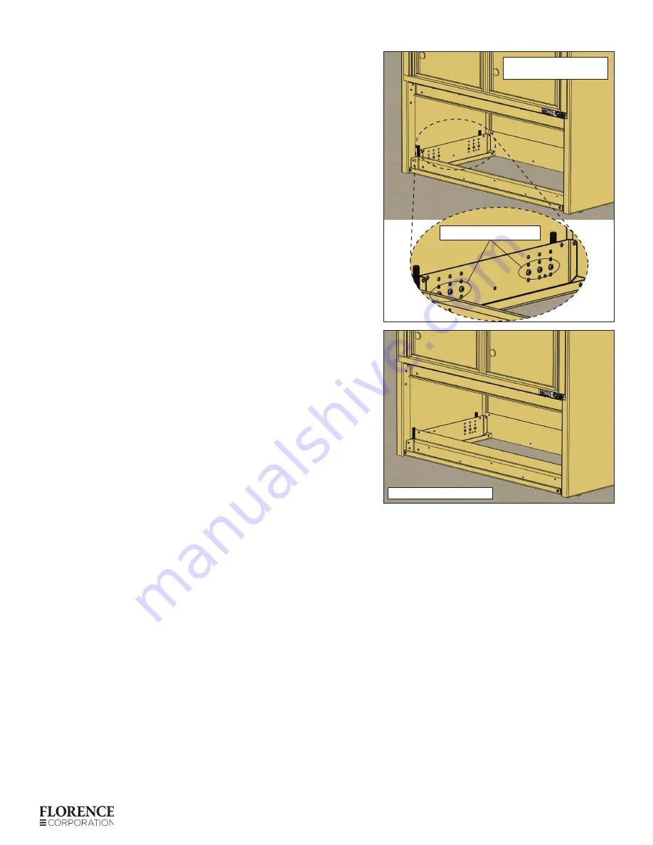 Florence versatile 4C Depot Installation Manual Download Page 9