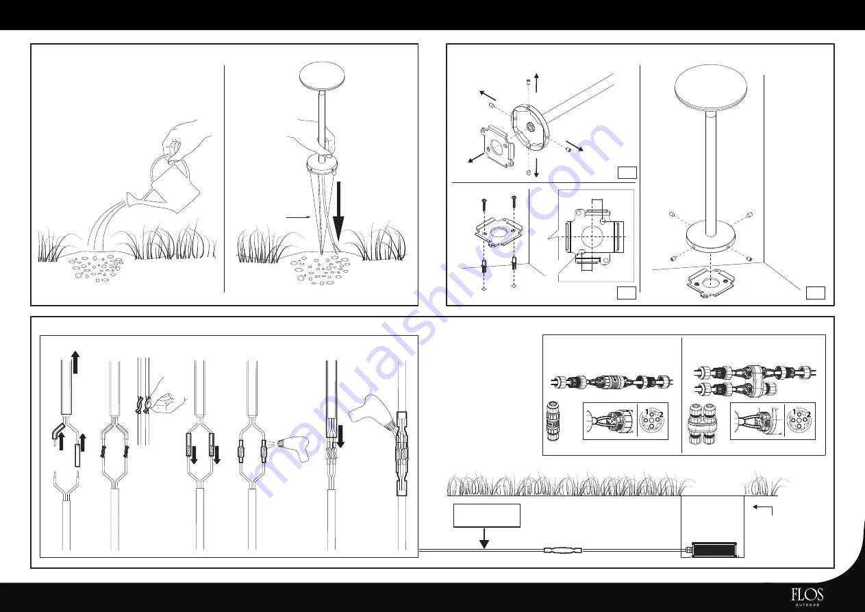 FLOS F004C20A001 Assembly Instructions Manual Download Page 8