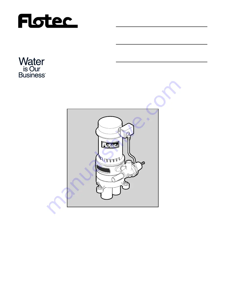 Flotec FP4432-01 Owner'S Manual Download Page 1