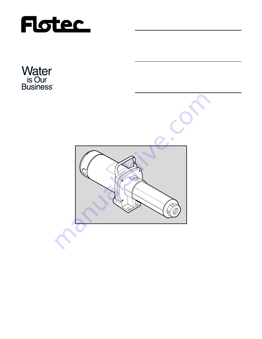 Flotec FP5712 Owner'S Manual Download Page 1