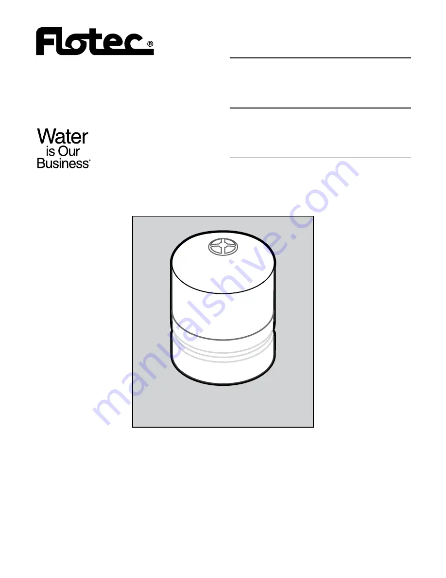 Flotec FP7105-08 Owner'S Manual Download Page 1