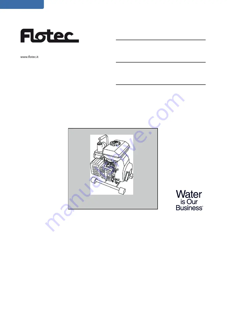 Flotec N4151080 Owner'S Manual Download Page 1