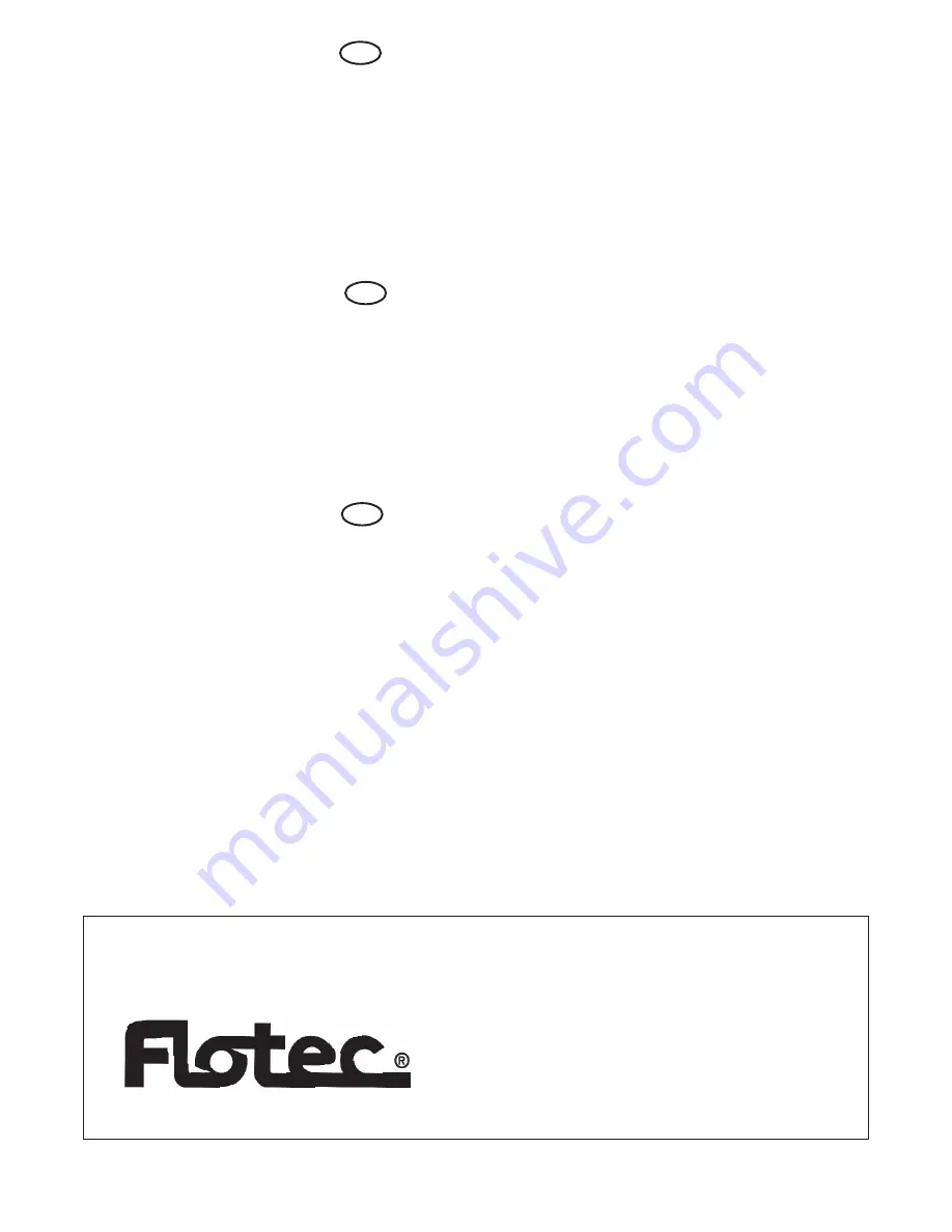 Flotec SUB 6S Use And Maintenance Manual Download Page 64