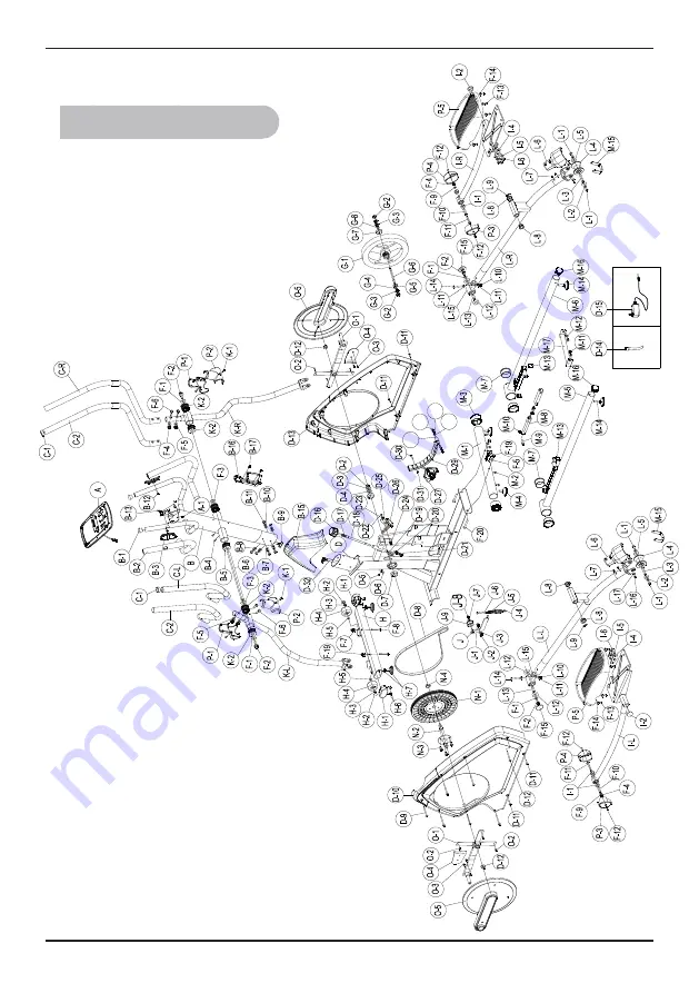 Flow Fitness Glider DCT1200i Manual Download Page 46