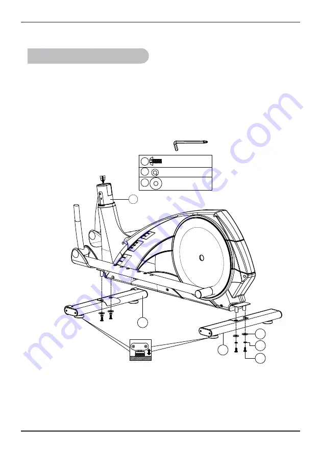 Flow Fitness Glider DCT2500 Manual Download Page 13