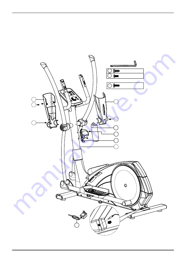 Flow Fitness Glider DCT2500 Manual Download Page 50