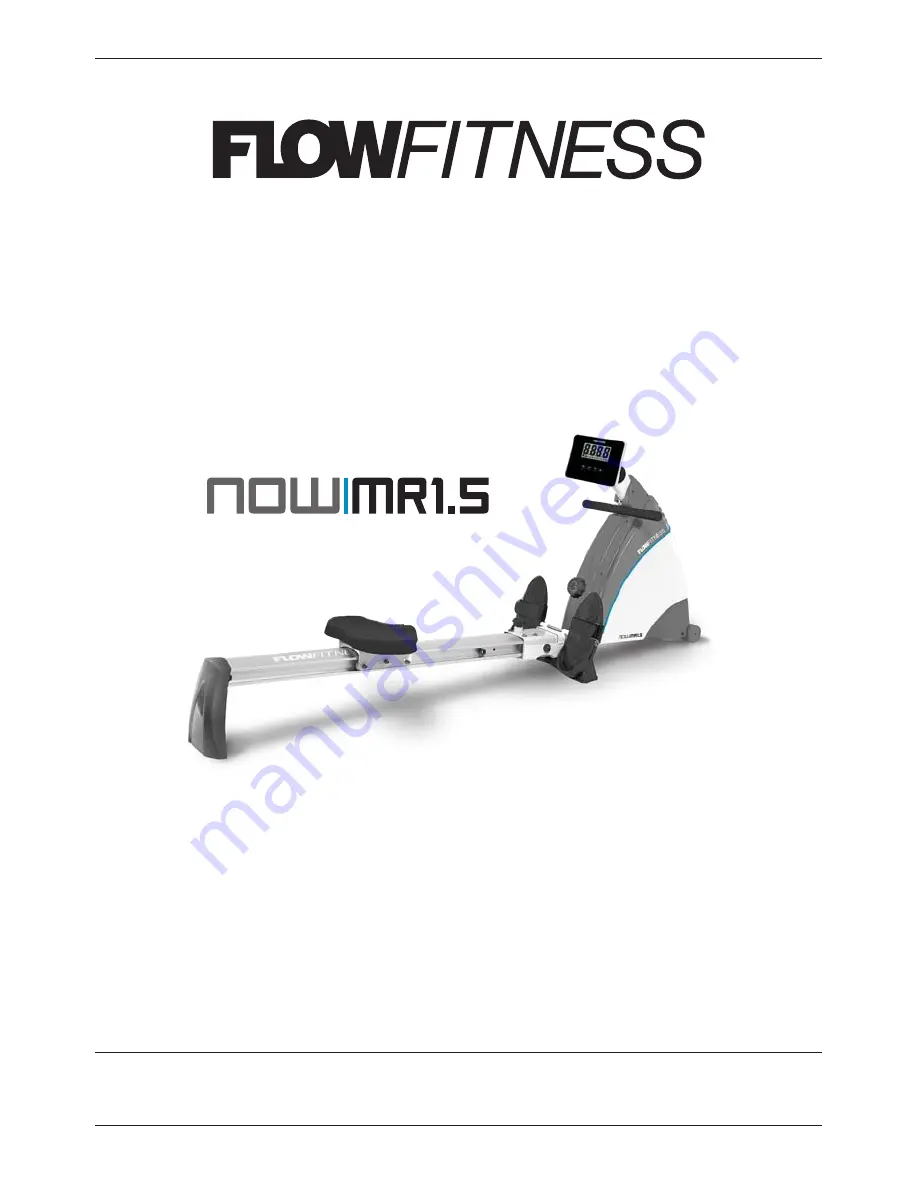 Flow Fitness NOW MR1.5 Скачать руководство пользователя страница 26