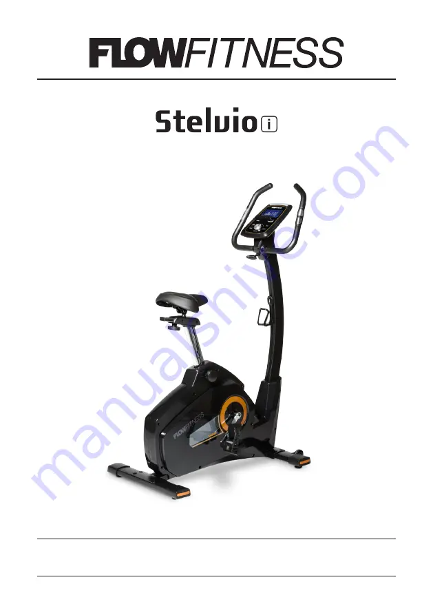 Flow Fitness Prestige Stelvio i Manual Download Page 1