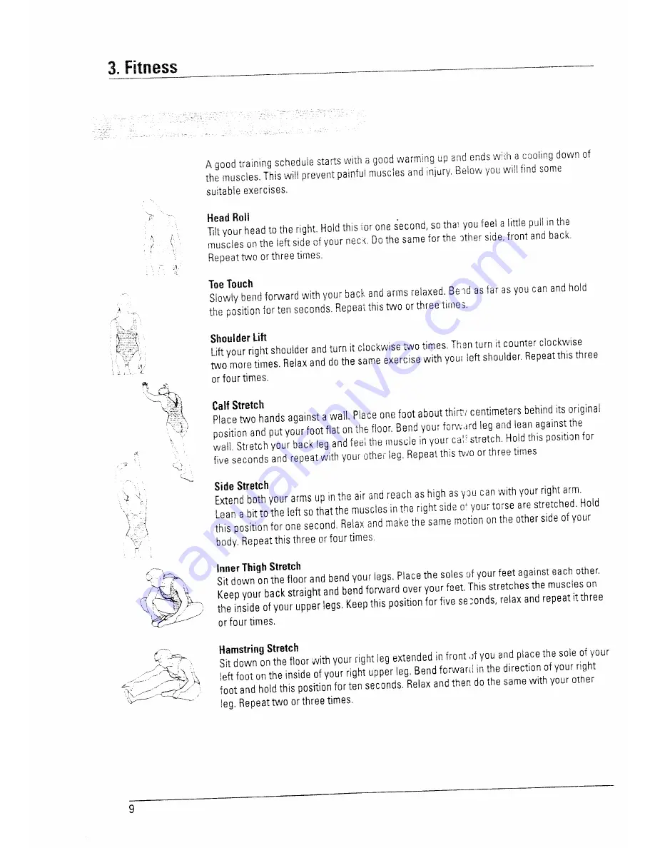 Flow Fitness Transit XT800 Air Rower User Manual Download Page 9