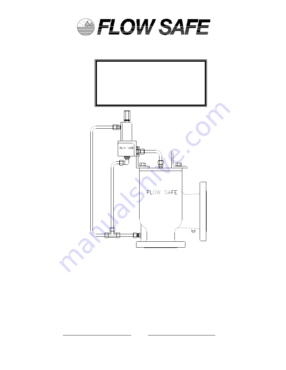 Flow Safe F70VP Series Installation, Operation & Maintenance Manual Download Page 1