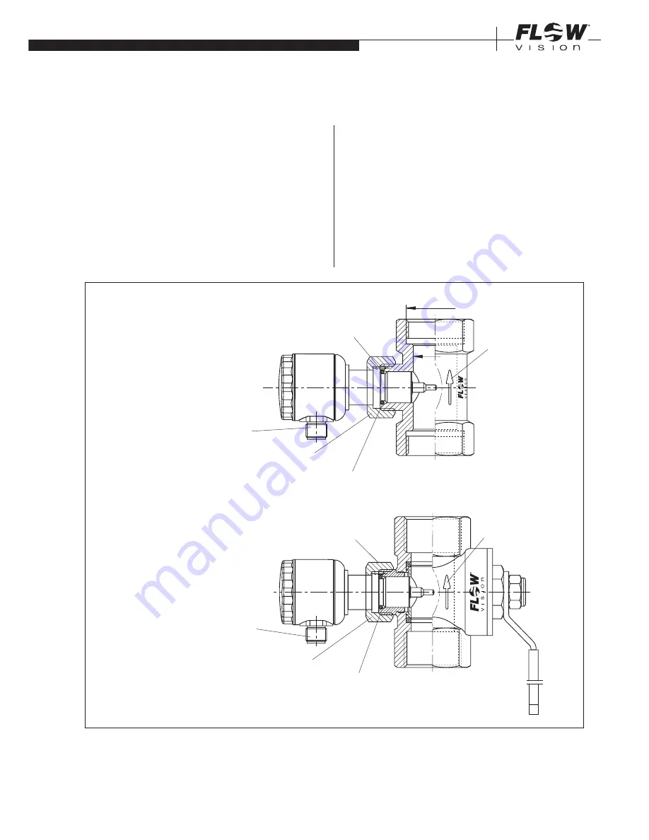 Flow vision FC50-EX-CA Instructions For Installation And Adjustment Download Page 11