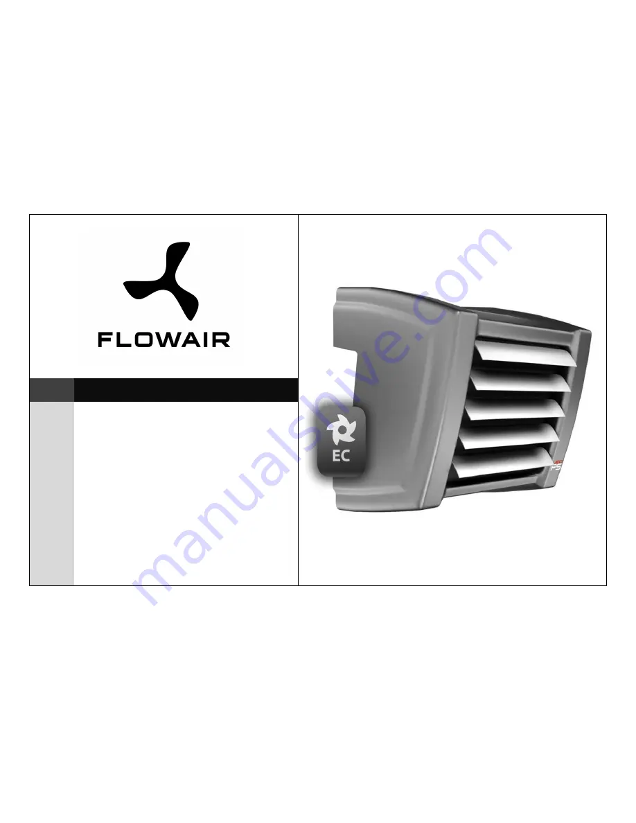 flowair LEO FS M Technical Documentation Operation Manual Download Page 1