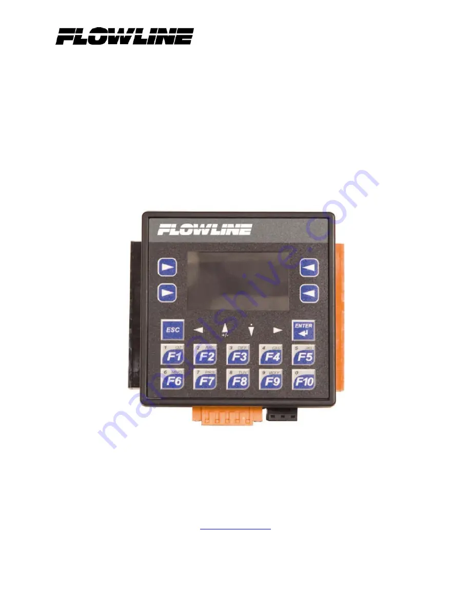 FlowLine Commander LI90 Series User Manual Download Page 1