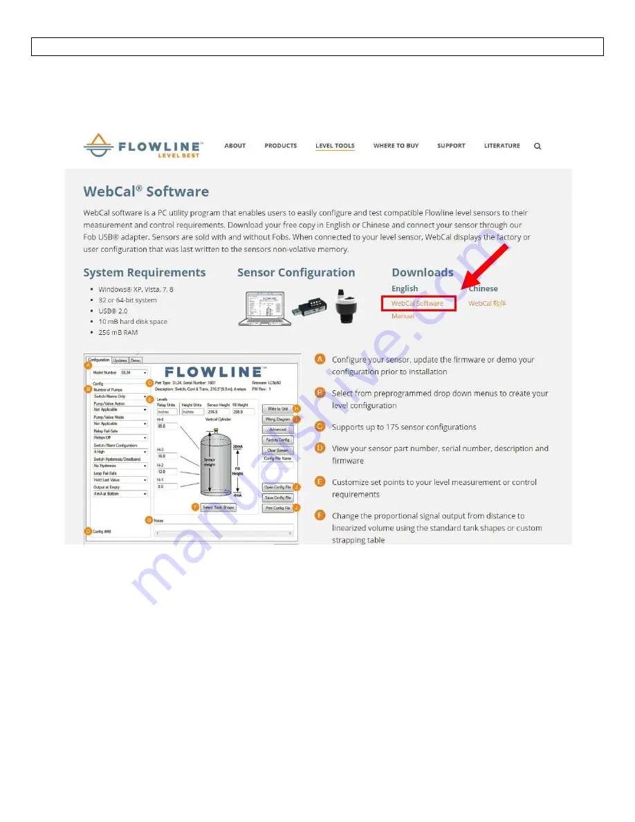 FlowLine EchoSonic II LU27 Series Manual Download Page 6