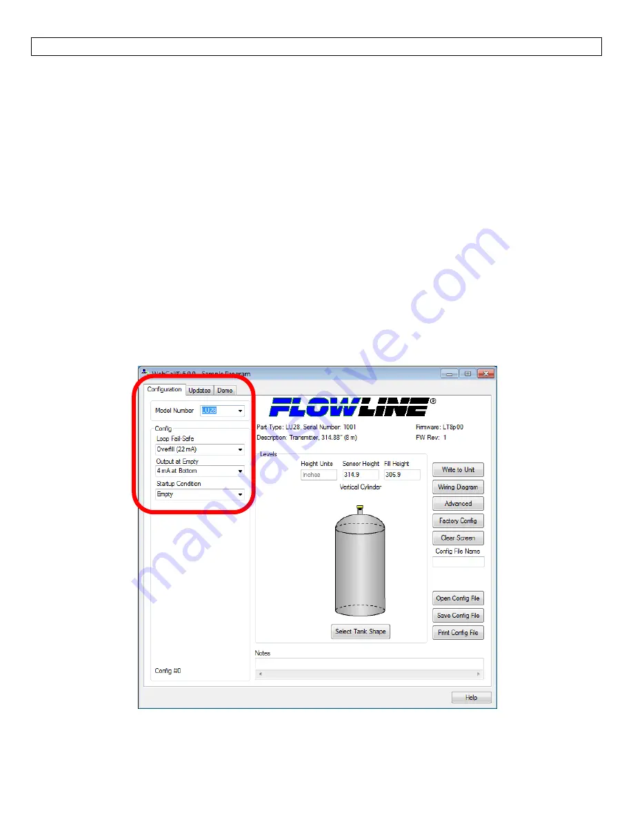 FlowLine EchoSonic II LU27 Series Manual Download Page 8