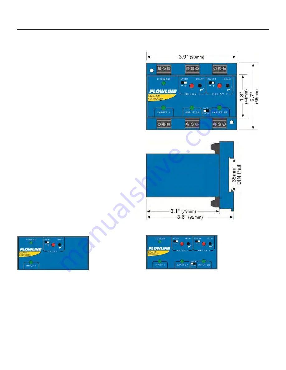 FlowLine LC90-1001 Manual Download Page 3