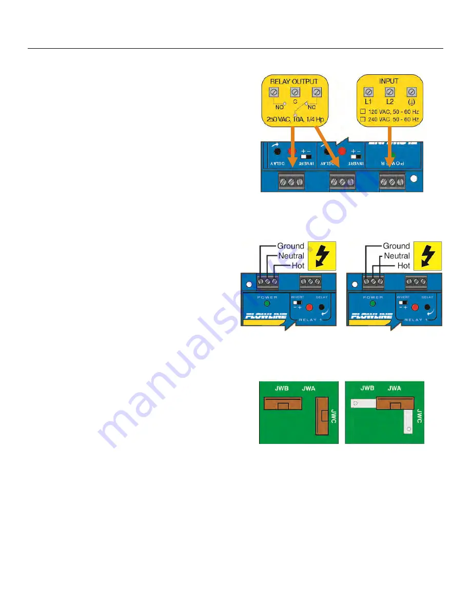 FlowLine LC90-1001 Manual Download Page 12