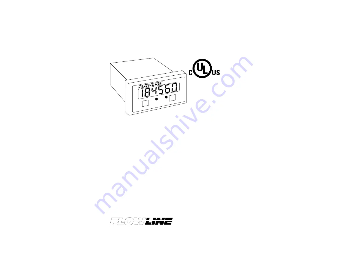 FlowLine LI1 Series Instruction Manual Download Page 1