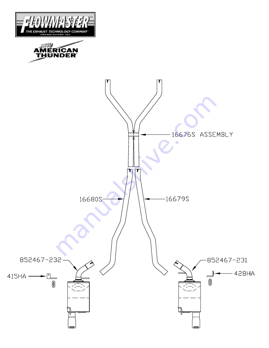 Flowmaster 817518 Скачать руководство пользователя страница 5