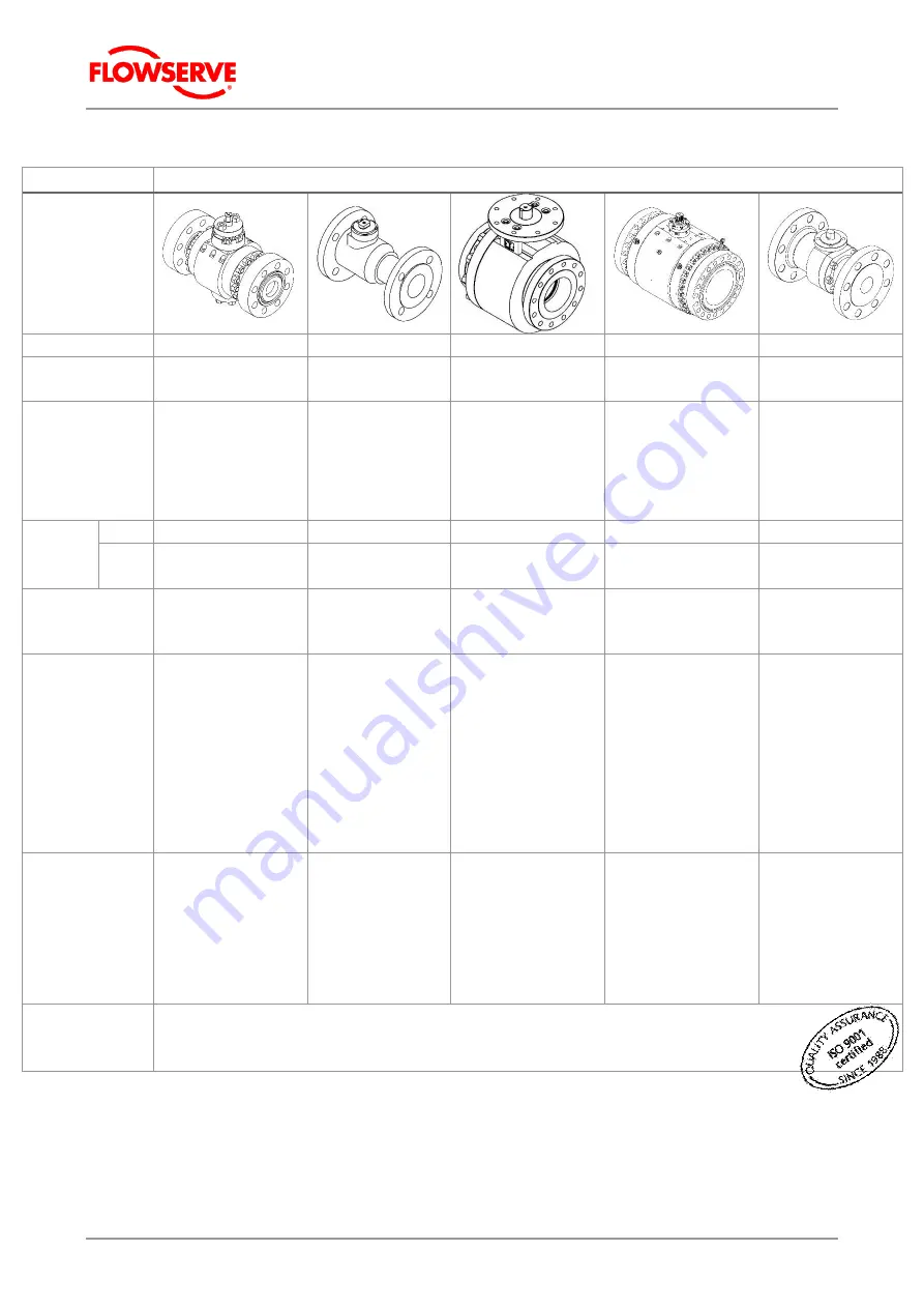 Flowserve Argus EK 71 Скачать руководство пользователя страница 6