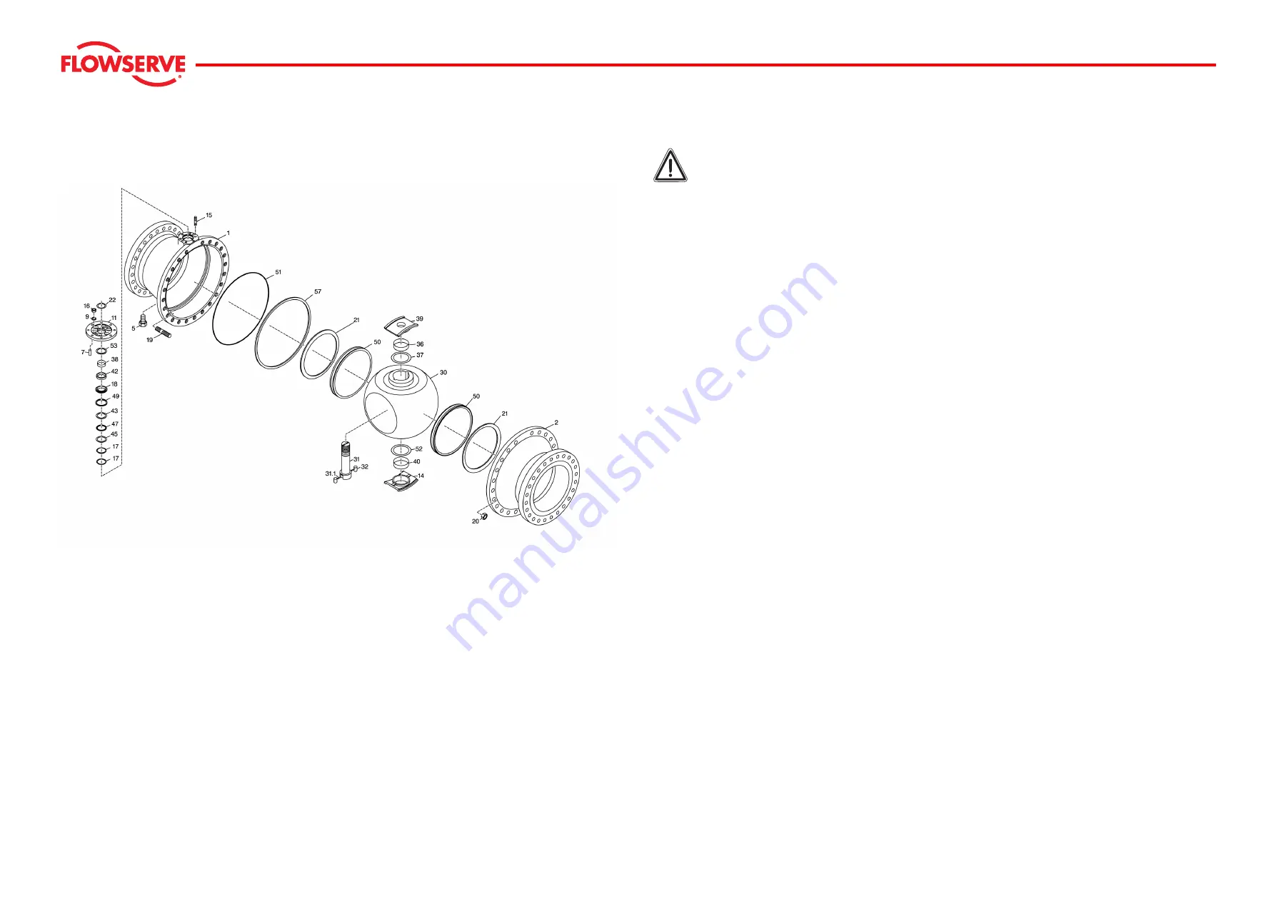 Flowserve Argus EK 71 Service Manual Download Page 14