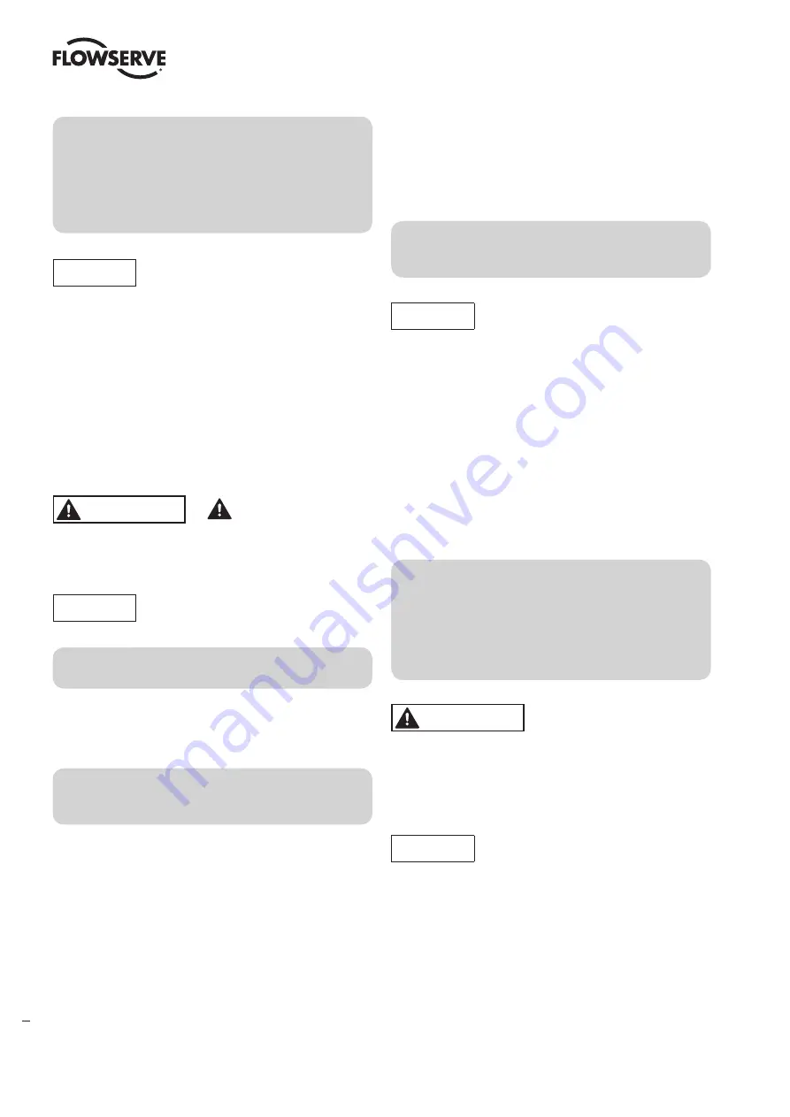 Flowserve FlowAct 1502 User Instructions Download Page 4