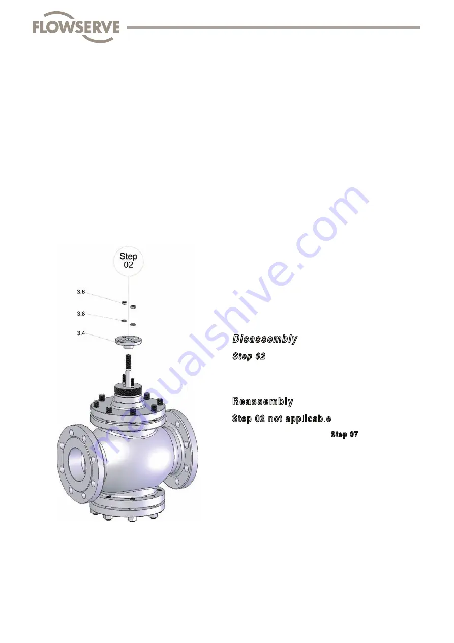 Flowserve FlowTop V726 Disassembly/Reassembly Instructions Download Page 12