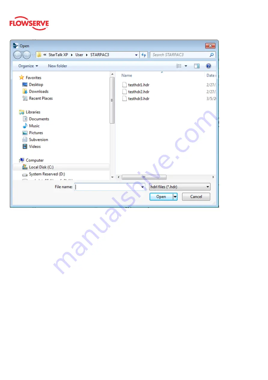 Flowserve StarTalk DTM Quick Start Manual Download Page 150