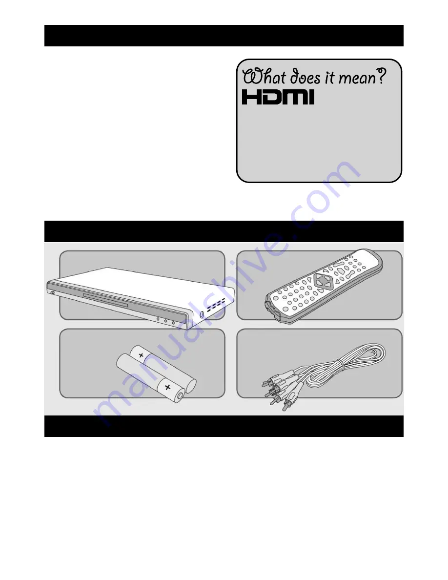 Fluid HDMI DVD PLAYER Скачать руководство пользователя страница 3